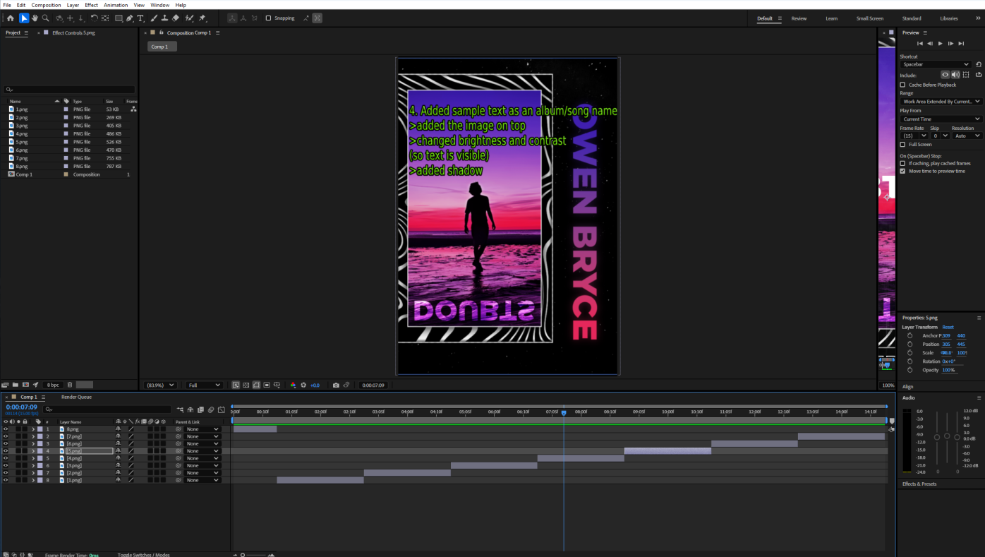 After Effects techniques